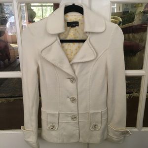 Forever 21 cream knit jacket